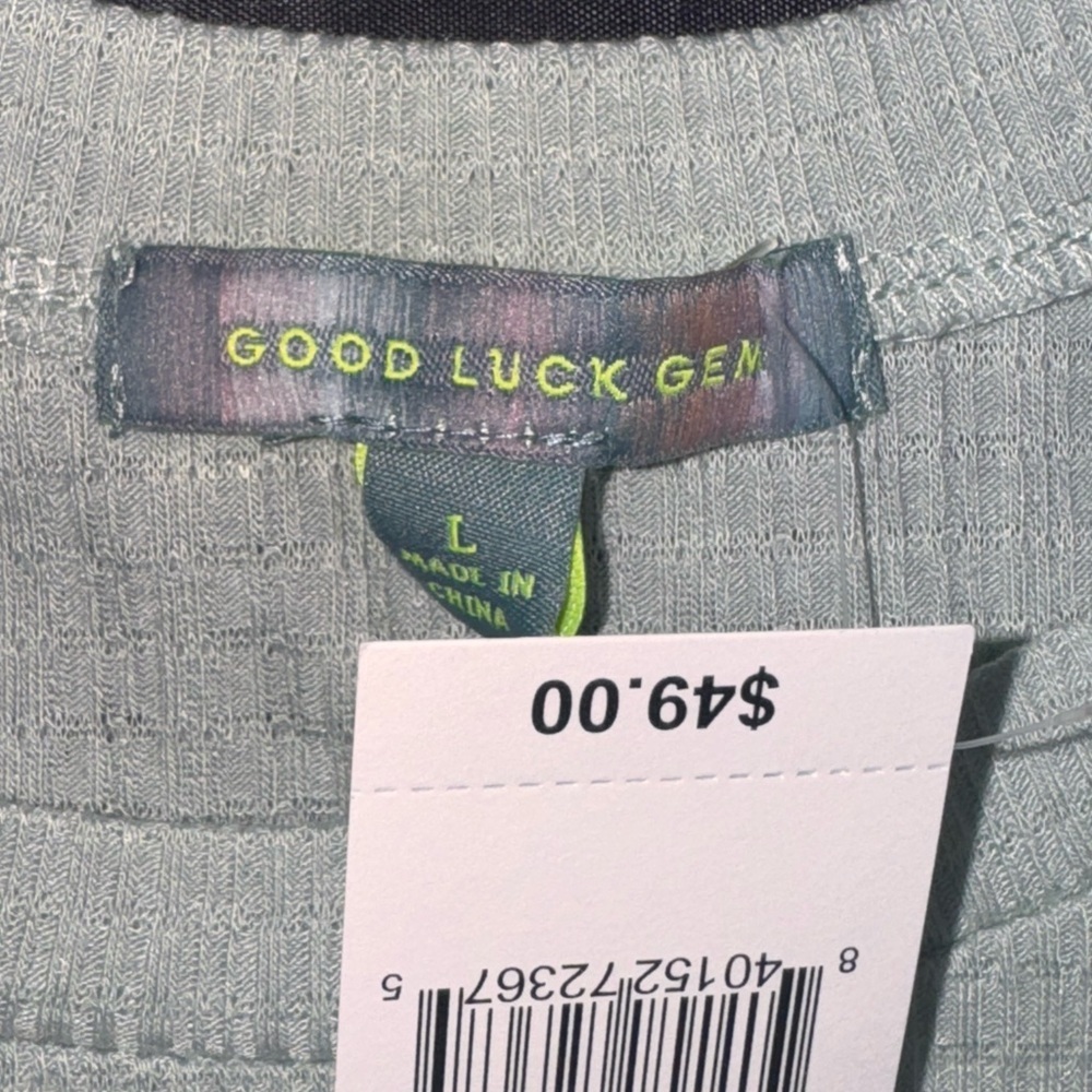 Good Luck Gem Gray Mini Dress - Picture 2 of 4